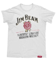 Jim beam Distressed Logo T-Shirt
