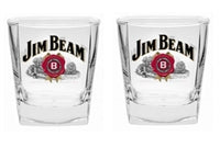 Jim Beam Whiskey Glass Set - New design