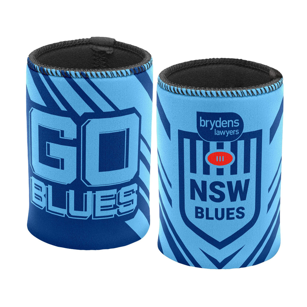 NSW GO BLUES LOGO CAN COOLER