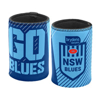 NSW BLUES LOGO CAN COOLER